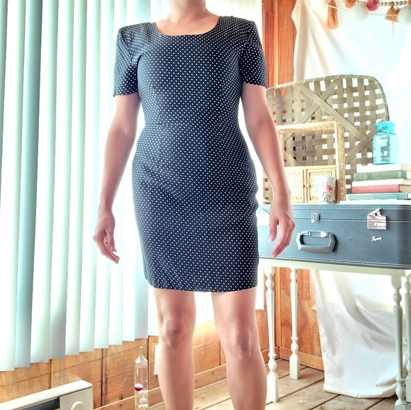 My Michelle polka-dot mini dress - Picture 2 of 2